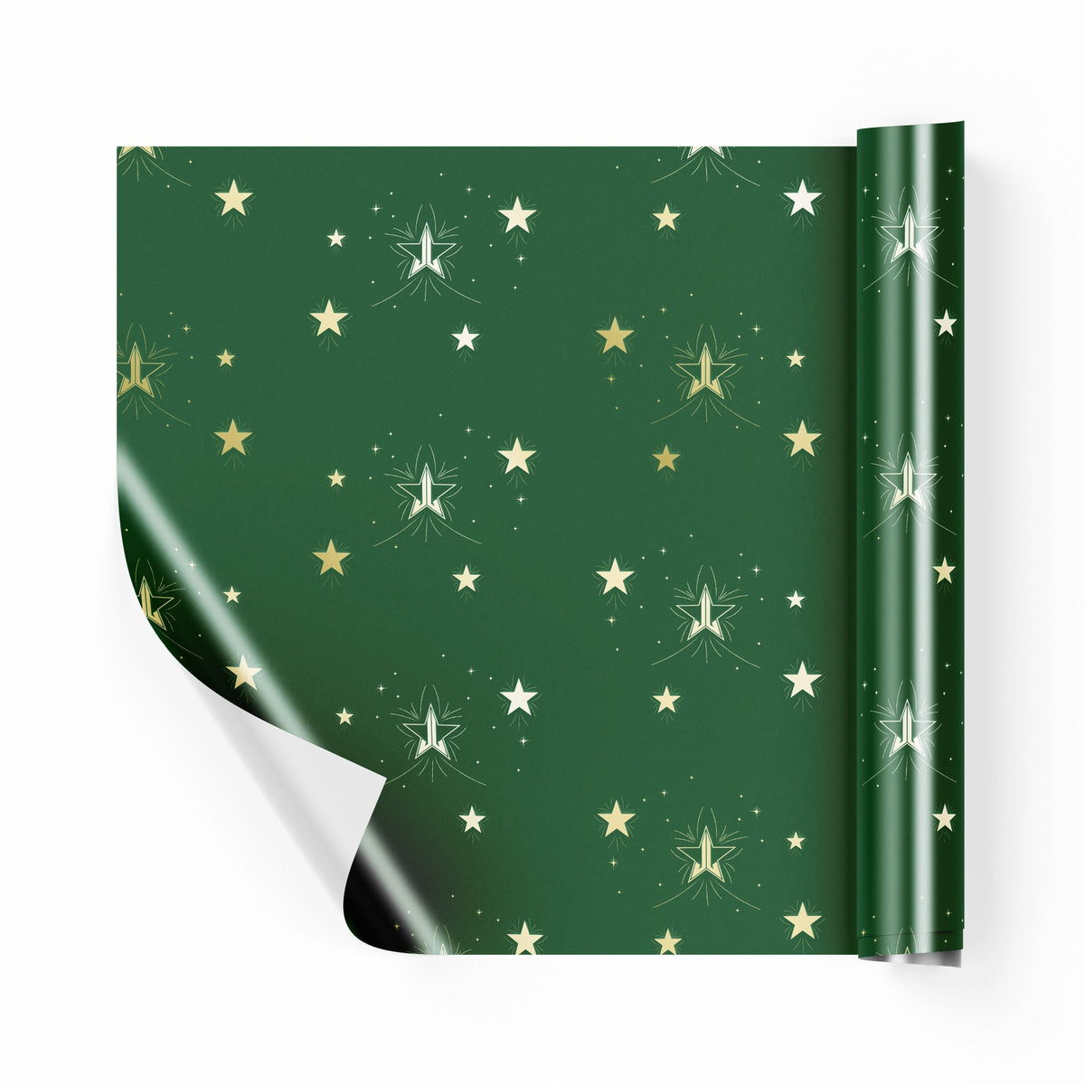 Green and Gold Wrapping Paper