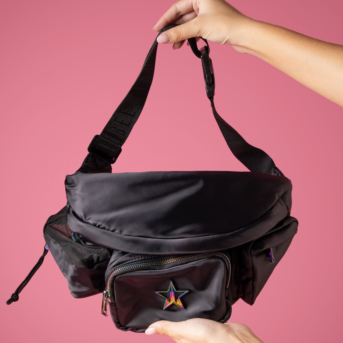 Black Side Body Bag