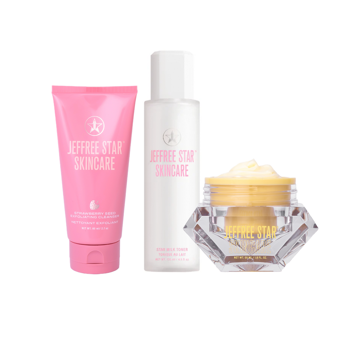 Strawberry & Banana Milkshake Skincare Bundle